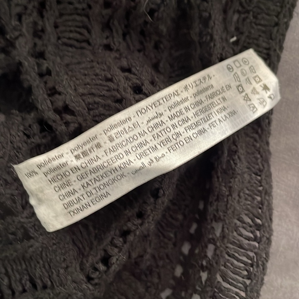 ZARA crochet dress Peter Pan collar rare size XS-S - Picture 9 of 10
